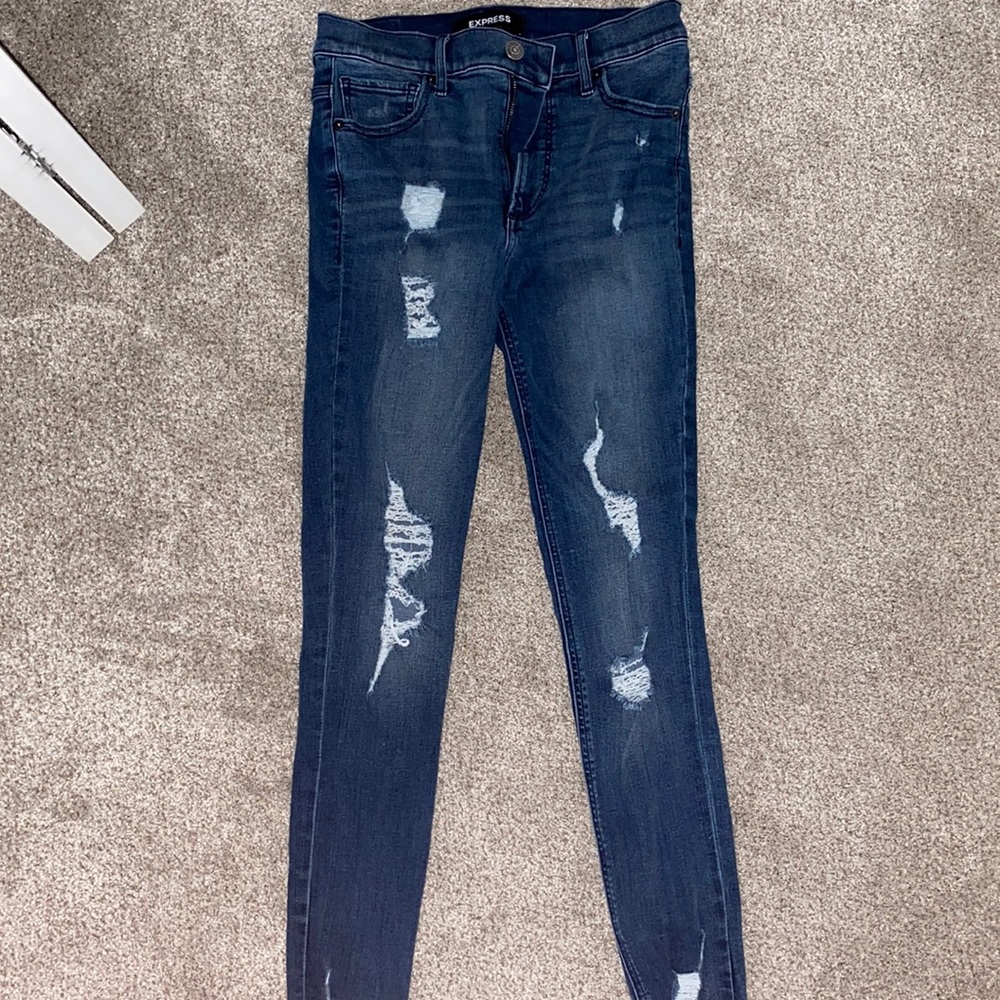 express ripped jeans